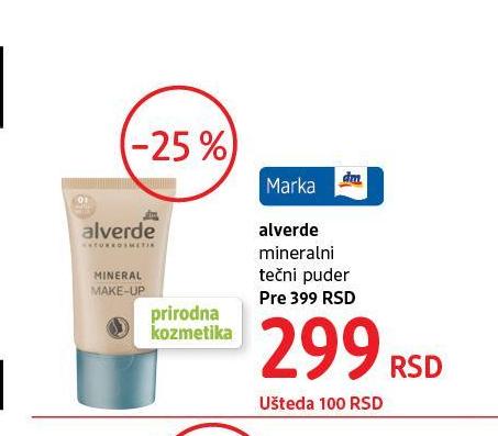 Akcija Dm Drogerie Markt Alverde Puder Mineralni