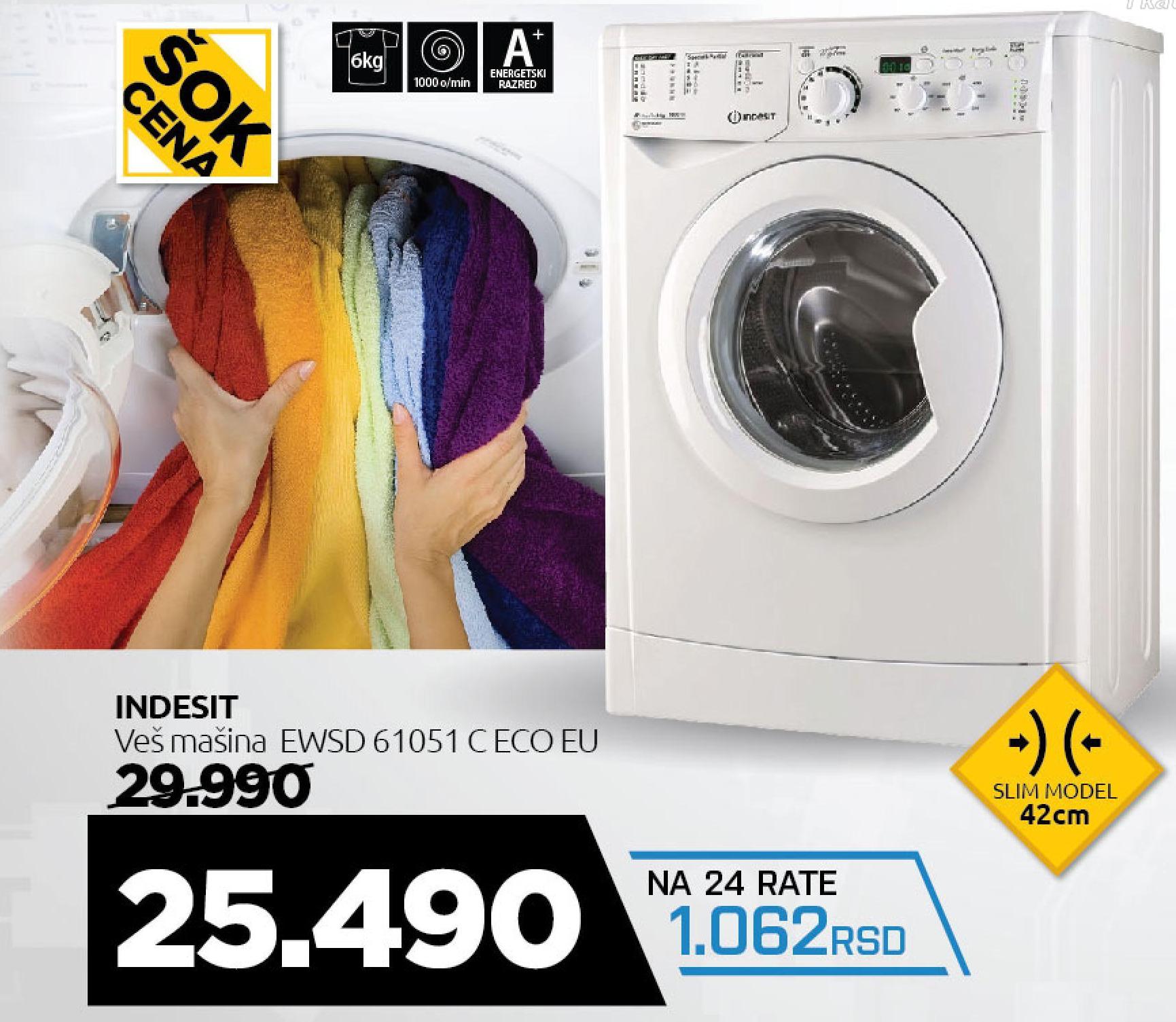 indesit ewsd 61051