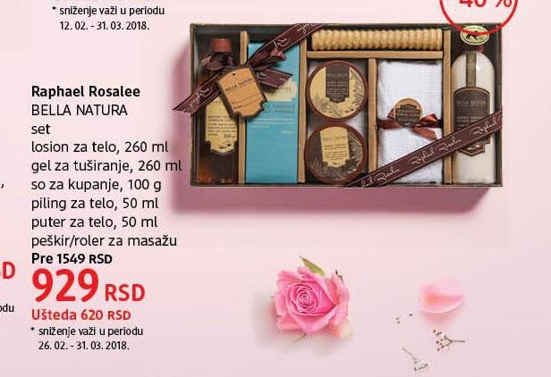 Akcija DM drogerie markt - Raphael Rosalee, Poklon set Bella Natura 1039327