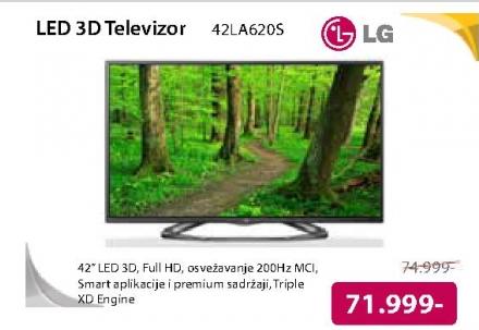 LG 42LA620S. TV LED 42 3D Full HD Smart TV 200Hz 