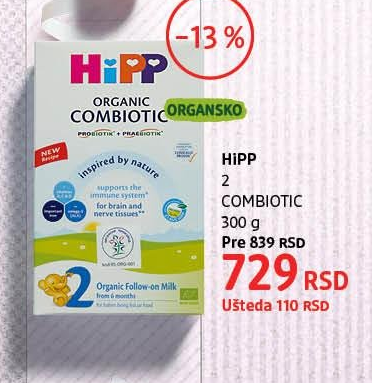 Akcija Dm Drogerie Markt Hipp Baby Hrana Za Bebe Combiotic